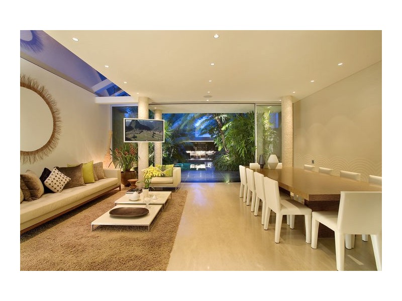 contemporary style living room