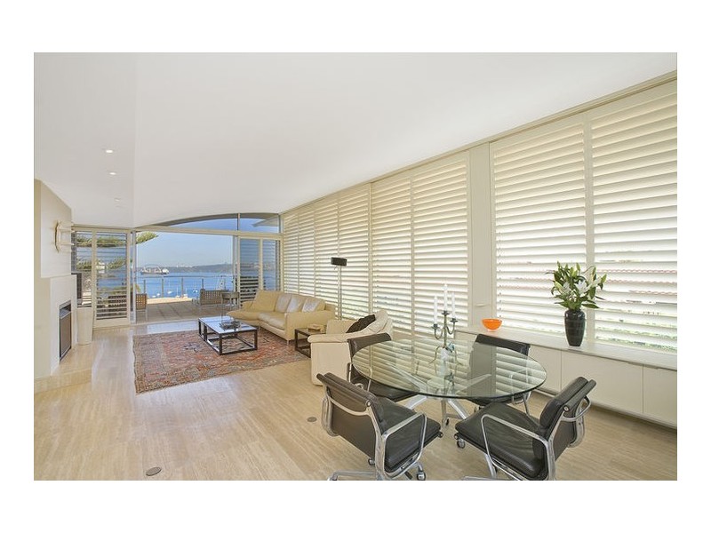 contemporary style dining room