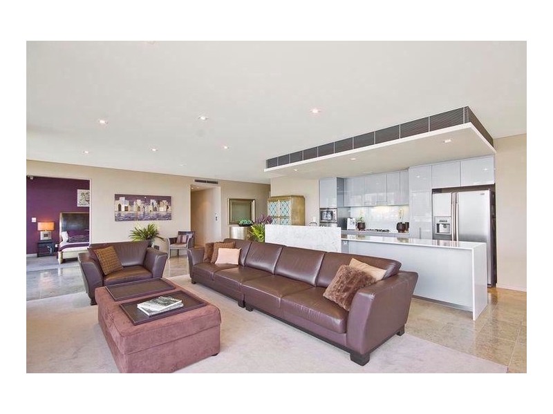 contemporary style living room