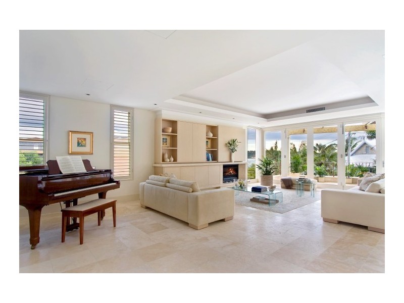 contemporary style living room