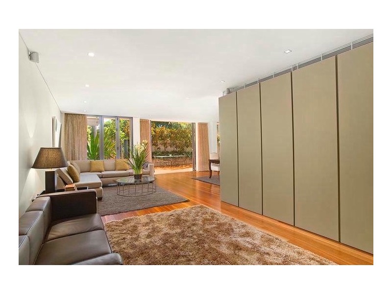 contemporary style living room