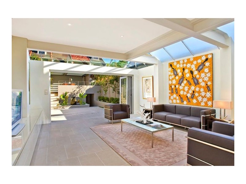 contemporary style living room