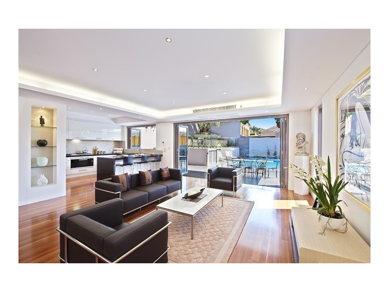 contemporary style living room