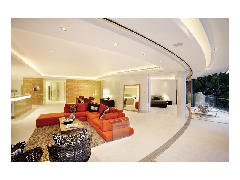 contemporary style living room