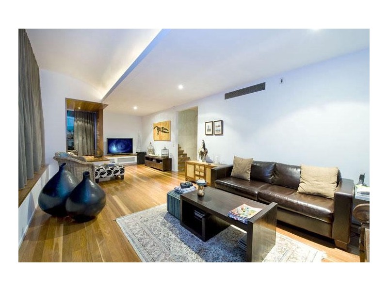 contemporary style living room