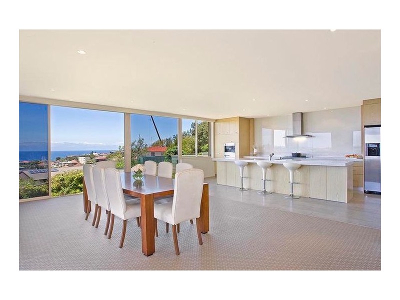 contemporary style dining room
