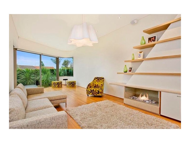 contemporary style living room