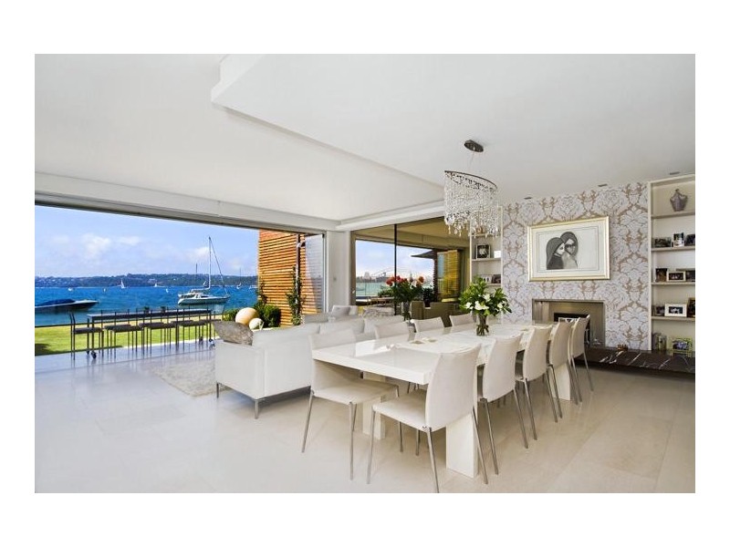 contemporary style dining room