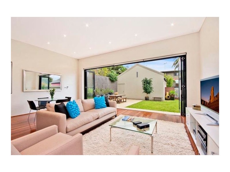 contemporary style living room