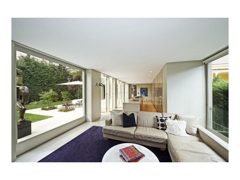 contemporary style living room
