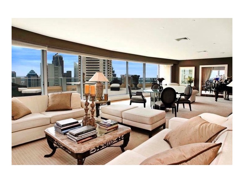 contemporary style living room