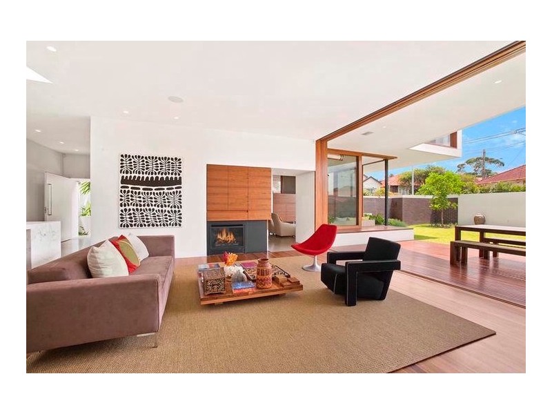 contemporary style living room