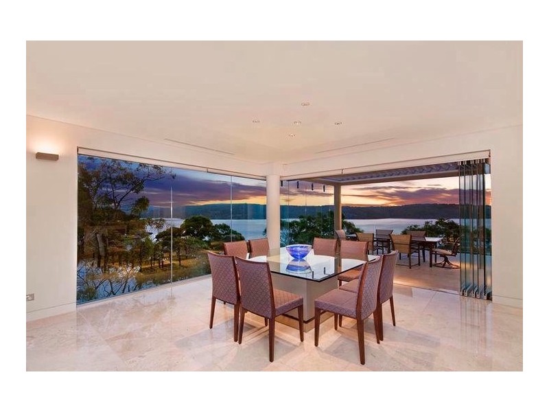 contemporary style dining room