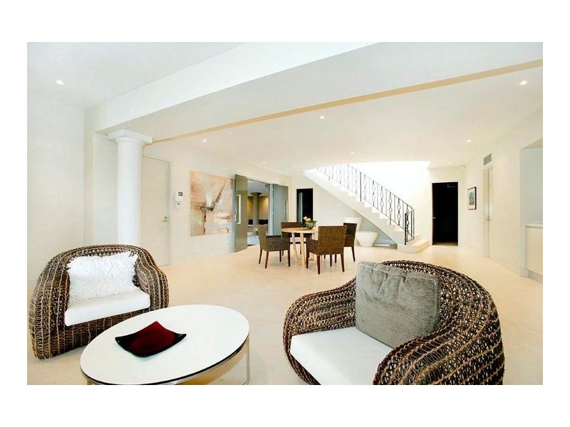 contemporary style living room