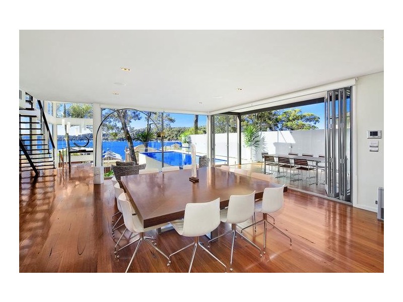contemporary style dining room