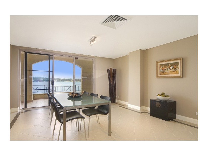 contemporary style dining room