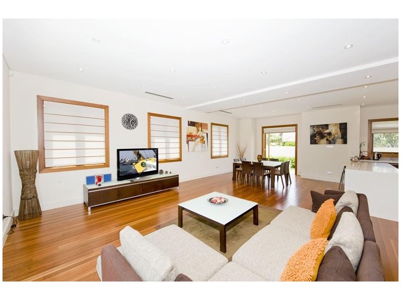 contemporary style dining room
