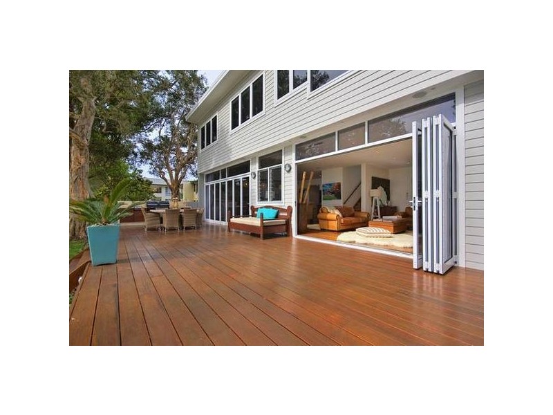 decked style landscape