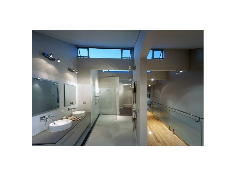 contemporary style bathroom