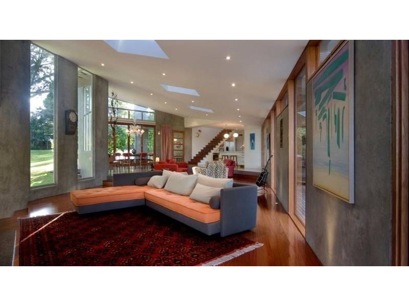 contemporary style living room