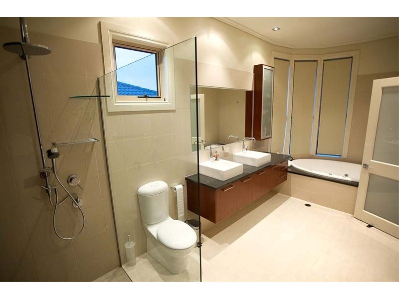 contemporary style bathroom