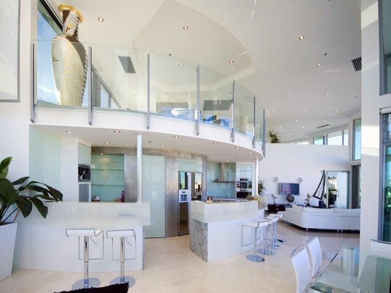 contemporary style living room