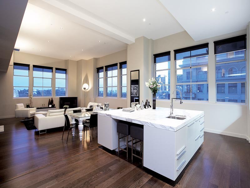 contemporary style kitchen