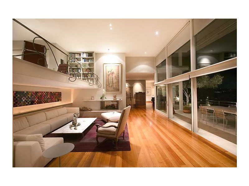 contemporary style living room