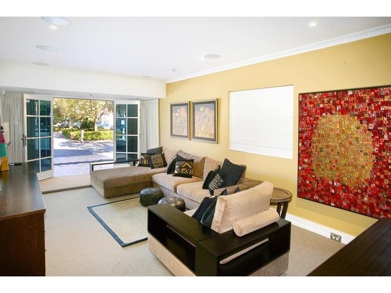 contemporary style living room