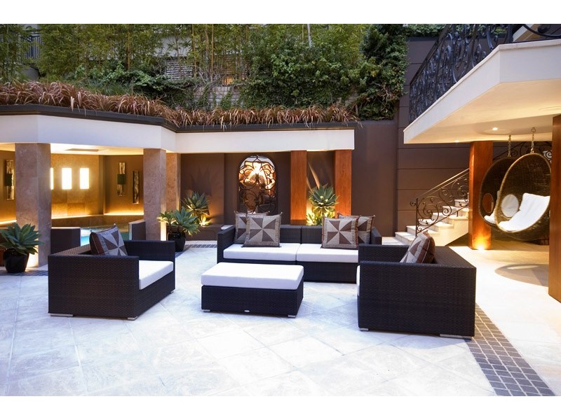 modern garden style landscape