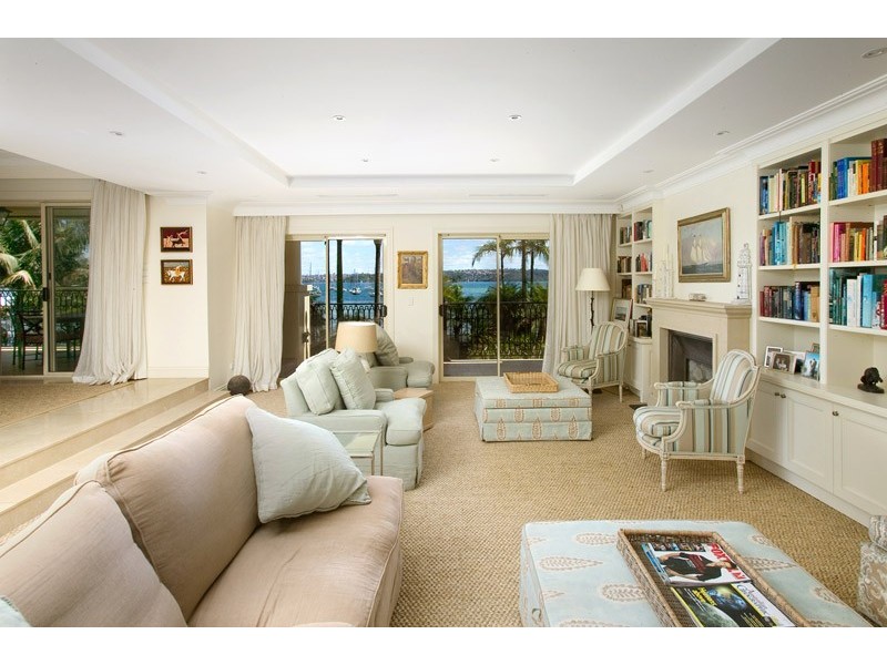 contemporary style living room