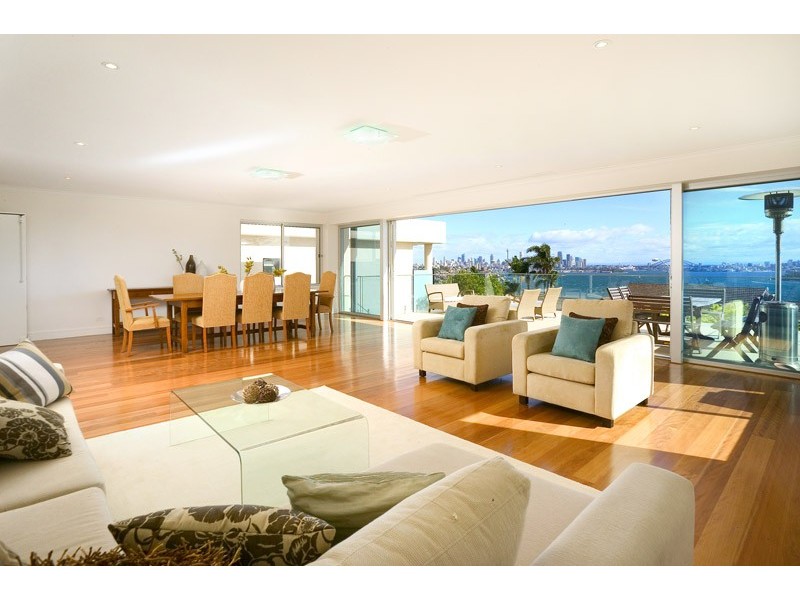 contemporary style living room