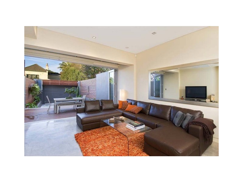 contemporary style living room
