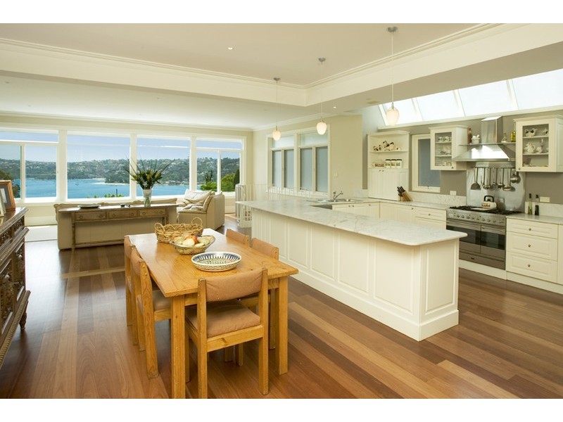 contemporary style dining room