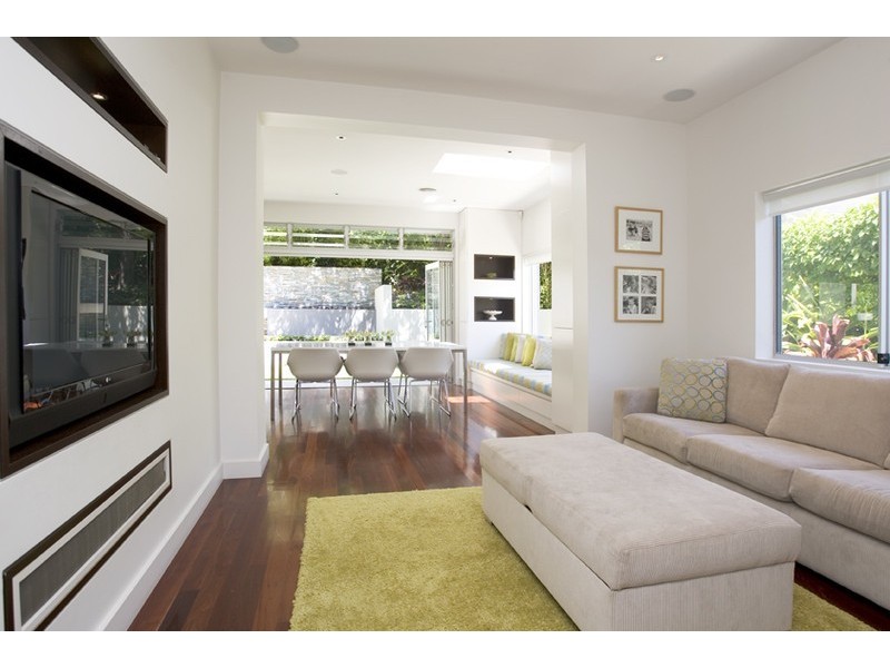 contemporary style living room