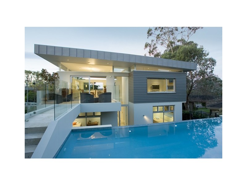 modern garden style landscape