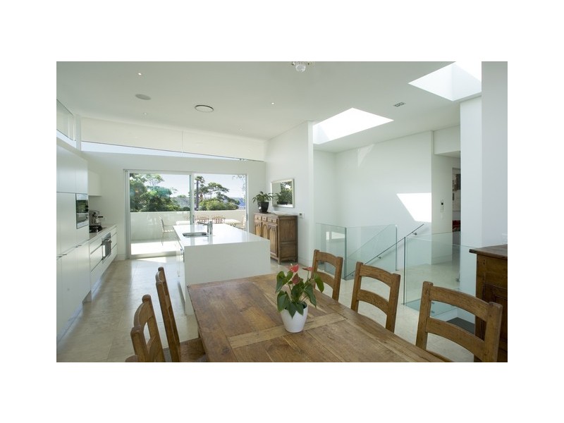 contemporary style dining room