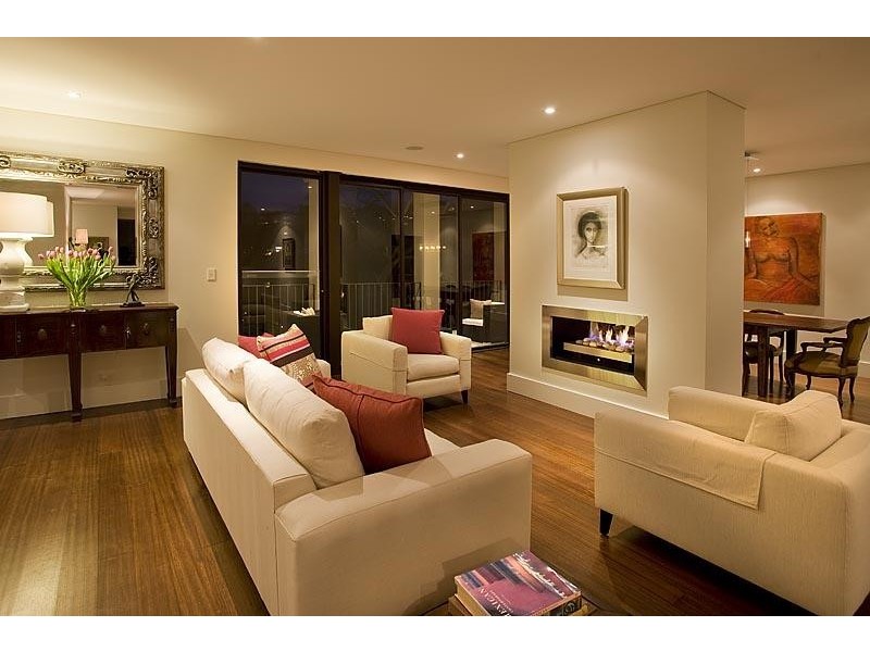 contemporary style living room