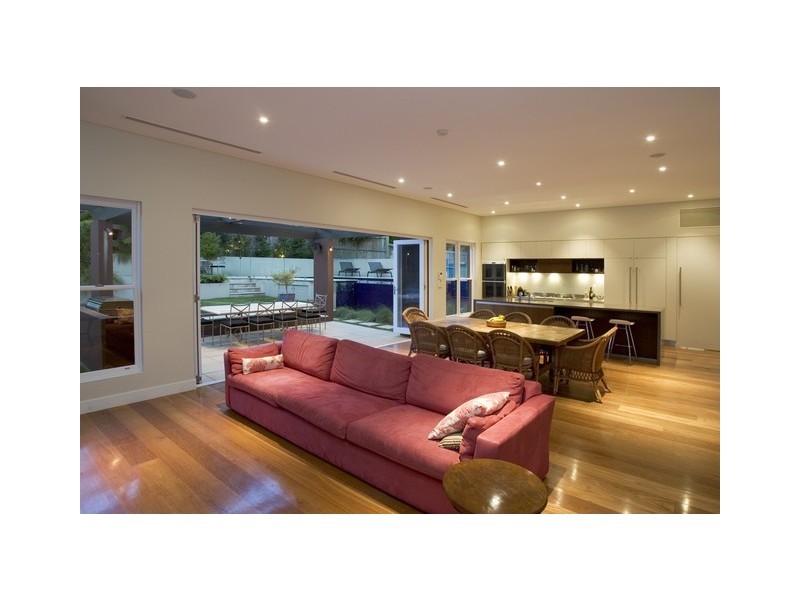 contemporary style living room