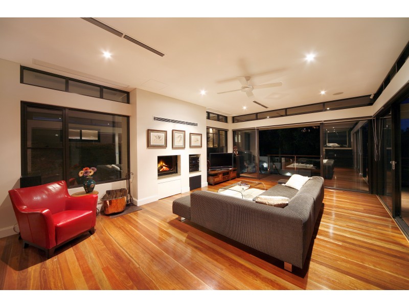 contemporary style living room