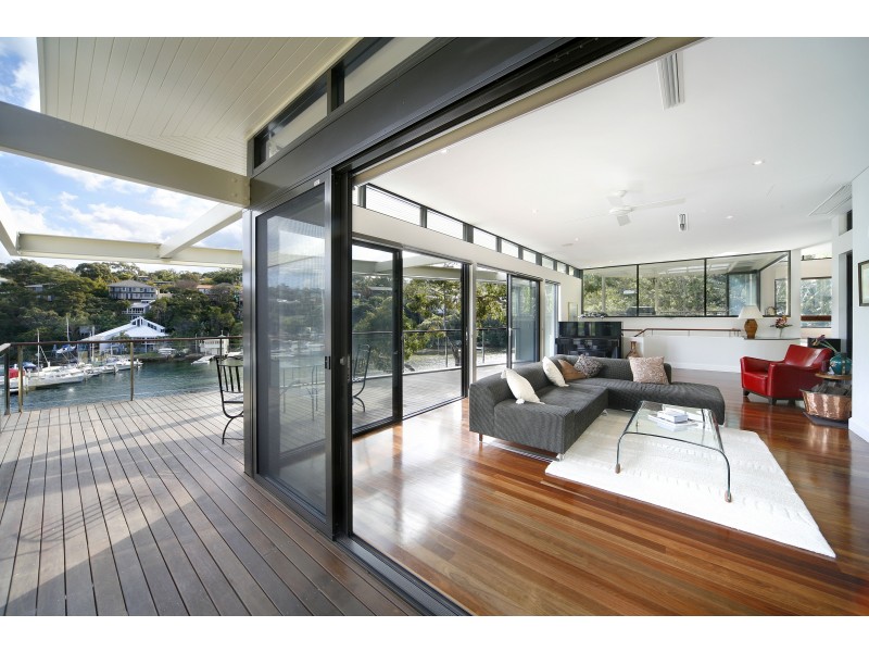 contemporary style living room