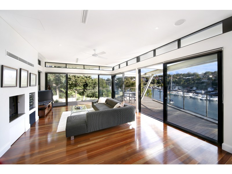 contemporary style living room