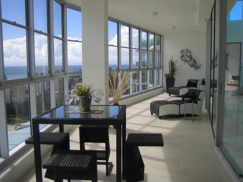 contemporary style dining room