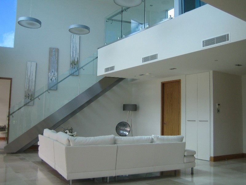 contemporary style living room