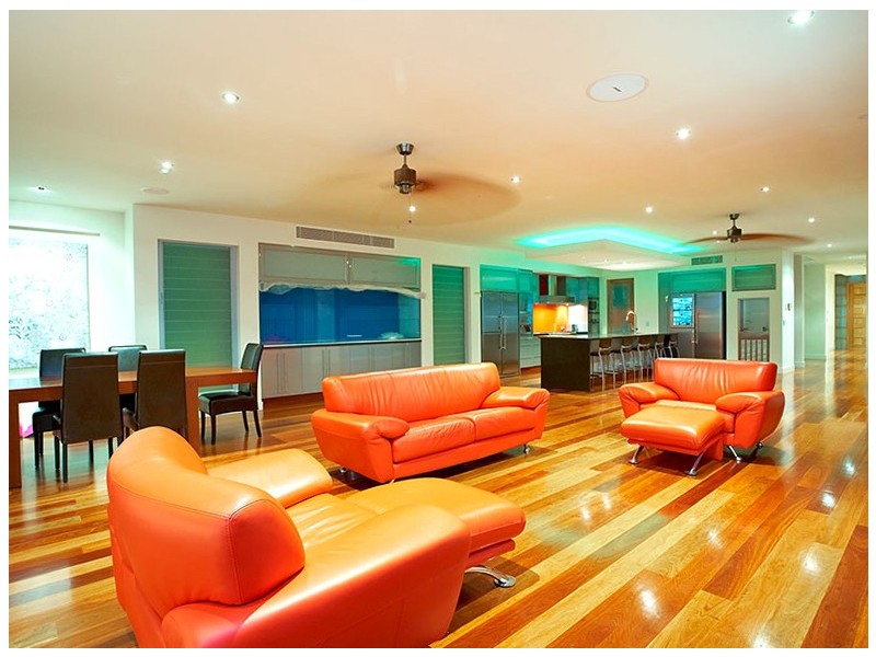 contemporary style living room