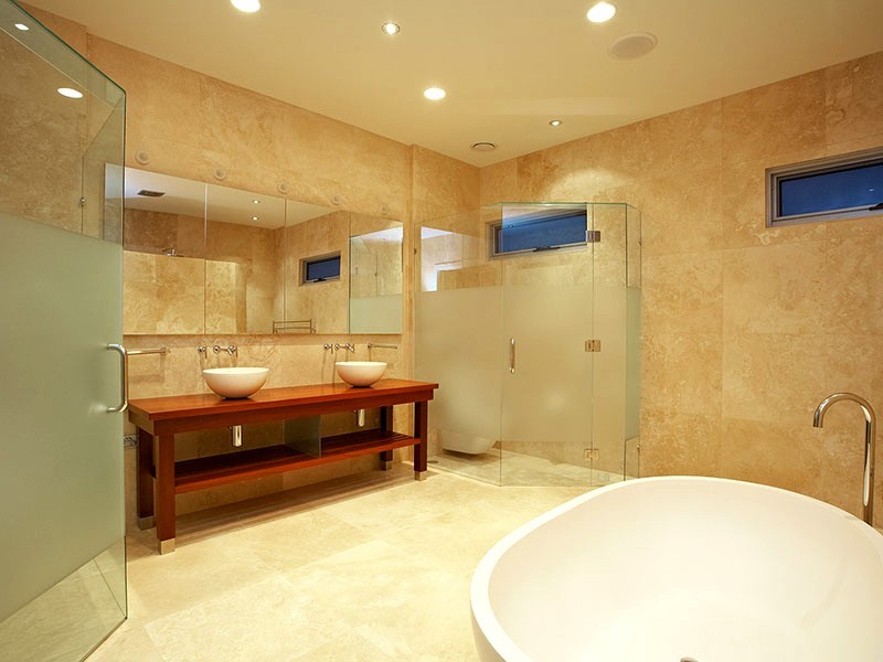 contemporary style bathroom