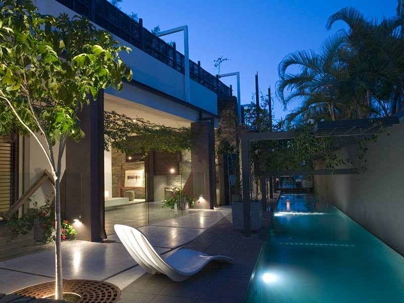 modern garden style landscape