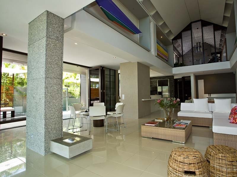 contemporary style living room