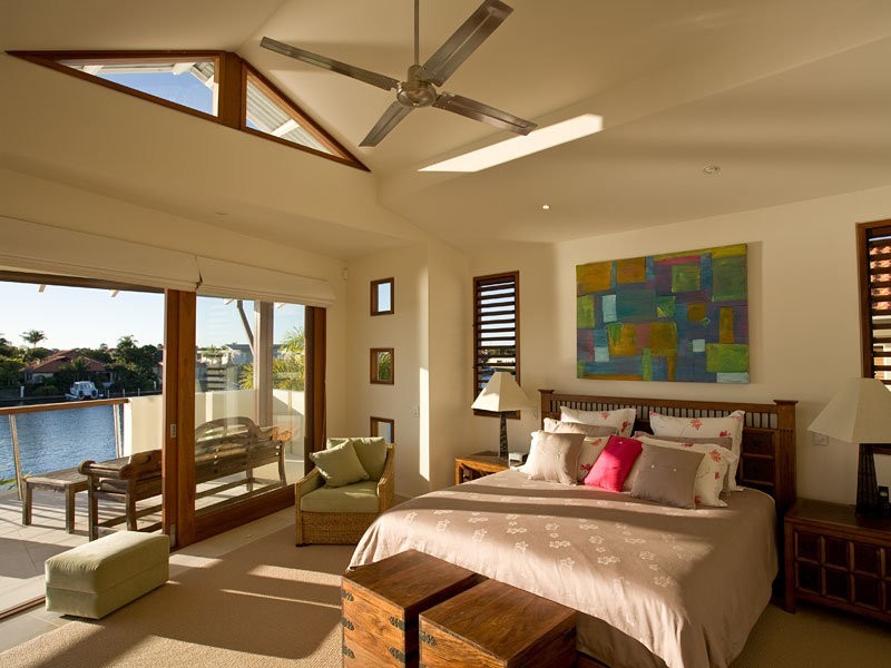 contemporary style bedroom