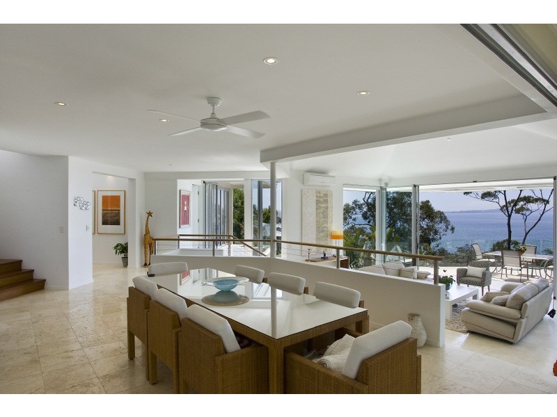 contemporary style dining room